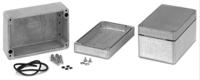 1590z137gy Hammond 1590Z Series Grey Die Cast Aluminium Alloy Enclosure, Flanged, Grey Lid, 200 x 80 x 60mm