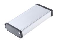 1455j1602 Hammond 1455 Clear Anodised Aluminium Enclosure, 160 x 78 x 27mm