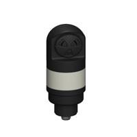 tl50ralsq Banner TL50 Series Red Buzzer Signal Tower, 1 Lights, 18 → 30 V dc, Versatile Mount