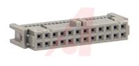 89124-0101 3M 24-Way IDC Connector Socket for Cable Mount, 2-Row