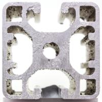 761-3303 RS PRO Silver Aluminium Profile Strut, 30 x 30 mm, 6mm Groove, 2000mm Length