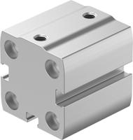 adn-s-20-10-i-p-a Festo Pneumatic Compact Cylinder - 8076340 20 mm Bore, 10 mm ADN-S-20-10-I-P-A Series, Double Acting Acting