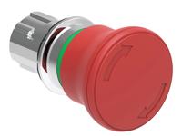 lpsb6644 Lovato LPSB664 Series Turn to Release Emergency Stop Push Button, 22mm Cutout