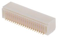 sm40b-srds-g-tflfsn JST SHD Series Right Angle Surface PCB Header, 40 Contact(s), 1 mm Pitch, 1 Row, Shrouded