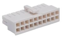 39-01-2205 Molex, Mini-Fit Jr Female Connector Housing, 4.2mm Pitch, 20 Way, 2 Row