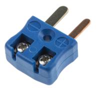 769-1164 RS PRO Miniature Thermocouple Connector for Use with Type T Thermocouple, 4mm Probe, ANSI, RoHS Compliant Standard