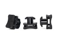 151-02858 HellermannTyton Black Cable Tie Mount 22.5 mm x 17.5mm, 8mm Max. Cable Tie Width