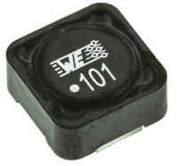 74477120 Wurth Elektronik, WE-PD, 1260 Yes Wirewound Surface Mount Inductor with a Ferrite Core, 100 μH Wirewound ±20 % 1.53 A