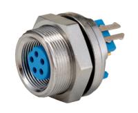 7-1437719-2 TE Connectivity Circular Connector, 5 Contacts, Panel, Subminiature Connector, Socket, Female, IP65, TRIAD 01 Series