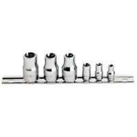 rsxj6 Facom 6-Piece Metric 1/2", 1/4" Standard Socket Set, Torx