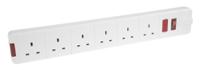 696-3623 RS PRO 6 Socket Type G - British Trailing Socket, 240V