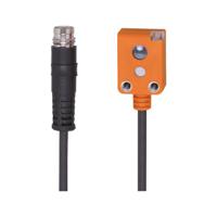 o7p200 ifm electronic Retroreflective Photoelectric Sensor, Square Sensor, 0.03 → 1 m Detection Range