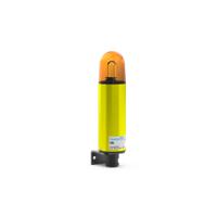 21003804000 Pfannenberg WBS Series Amber Flashing Effect Signal Tower for Use with WBS Series, 24 V dc, Xenon Bulb, DC, IP54