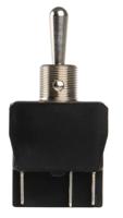 y32cp APEM Toggle Switch, Panel Mount, On-Off-On, DPDT, Tab Terminal
