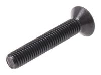 292-473 RS PRO Black, Self-Colour Steel Hex Socket Countersunk Screw, DIN 7991, M5 x 30mm