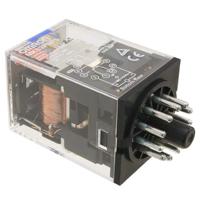 mks3pin-5-24vdc Omron Plug In Power Relay, 24V dc Coil, 10A Switching Current, 3PDT
