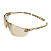 1rigbb21lb JSP RIGI Anti-Mist UV Safety Glasses, Brown Polycarbonate Lens