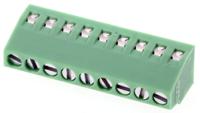 1725724 Phoenix Contact MPT 0.5/9-2.54 Series PCB Terminal Block, 9-Contact, 2.54mm Pitch, Through Hole Mount, 1-Row, Screw