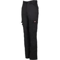 dk0a867xblk1 Dickies DK0A867X Women's Black Twill, Size 12 Waist Size 10 W