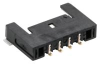 504050-0491 Molex Pico-Lock Series Right Angle Surface PCB Header, 4 Contact(s), 1.5 mm Pitch, 1 Row, Shrouded