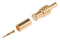 r113082000w Radiall, Plug Cable Mount MCX Connector, 50Ω, Crimp Termination, Straight Body