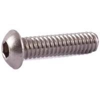 245-4494 RS PRO Steel Hex Socket Button Screw, 10/32 x 3/4in
