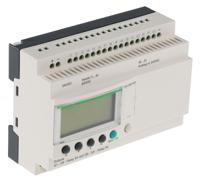 sr3pack2bd Schneider Electric Zelio Logic 2 Series PLC CPU for Use with Zelio 2, 24 V Supply, Relay Output, 16 (Up → 16