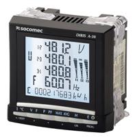 48250405 Socomec 1, 3 Phase Backlit LCD Energy Meter