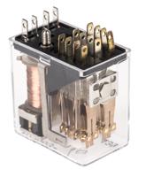 v23003b-37c110 TE Connectivity Plug In Latching Signal Relay, 24V dc Coil, 3A Switching Current, 4PDT
