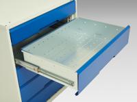 1692503711 Bott 2 Drawer Unit, Steel, 900mm x 525mm x 550mm, Blue, Grey