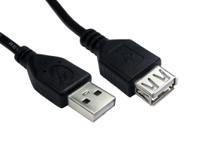 251-3222 RS PRO USB 2.0, Male USB A to Female USB A, 500mm