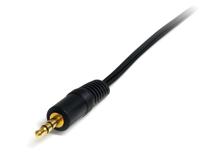 mu3mmrca StarTech.com Male 3.5mm Stereo Jack to Male RCA x 2 Aux Cable, Black, 900mm MU3MMRCA