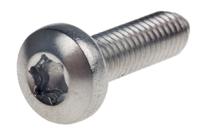 262-6036 RS PRO Hexalobular Recess M6 Pan A2 304 Stainless Steel Machine Screw ISO 14583 M6 x 20mm