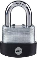 y125b601331 Yale Padlock Brass, Steel Steel Padlock, 11mm Shackle, 66mm Body