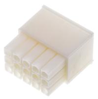 172171-1 TE Connectivity, Mini-Universal MATE-N-LOK Male Connector Housing, 4.2mm Pitch, 15 Way, 3 Row