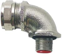 1621-400s Adaptaflex Straight, Conduit Fitting, 16mm Nominal Size, M16, Nickel Plated Brass, Silver