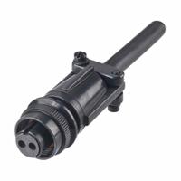c90-3106f10sl-4s HARWIN, C90, Copper 2 Way Cable Mount MIL Spec Circular Connector, Socket Contacts,Shell Size 10, Threaded