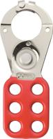 h711 ABUS Red Steel Lockout Hasp, 3.81cm Attachment