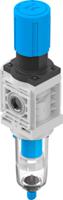 ms6-lfr-12-d6-c-p-m-ag-mpa-b Festo MS Polycarbonate Filter Regulator, 5μm, G 1/2, Manual, 1 → 10 bar, 8098310