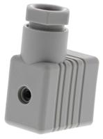 932977106-gm-209-nj-grey Hirschmann GM 2P+E, Female Solenoid Valve Connector, 250 V ac/dc Voltage