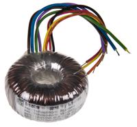 671-9078 RS PRO 115 V ac, 230 V ac, 2 x 12V ac Toroidal Transformer, 30VA 2 Output