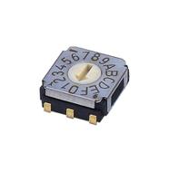 sa-7070ta Nidec Components SA-7000, 16 Position, Hexadecimal Rotary Switch, 100 mA, J-Hook