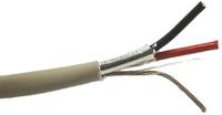 4500fe00100 Belden 4500FE Control Cable, 2 Cores, 0.33 mm² 22 AWG, Screened, 100 m, Grey Polypropylene Sheath