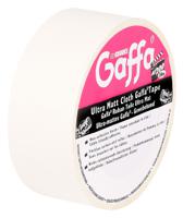 at200 Advance Tapes AT200 White Matt Gaffa Tape, 50mm x 25m, 0.26mm Thick