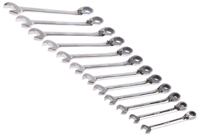 487-280 RS PRO 12-Piece Spanner Set, 8 → 19 mm, 8 → 19 mm, Chrome Vanadium Steel
