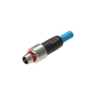 935300005-rp12mmssv8x05520100 Lumberg Automation Industrial Circular Connector Cordset, 8 Contacts, Cable, M12 Connector, Plug, Male, IP65, IP67, M12
