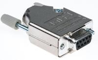 mhdtzk9-dm9s-k MH Connectors MHDTZK 9 Way D-sub Connector