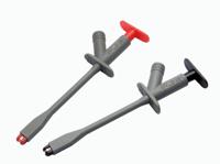 217-5247 RS PRO Black, Grey, Red Grabber Clip with Crocodile Jaws, 10A, 1000V, 4mm Socket