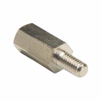 r30-3001102 HARWIN Threaded Standoff, M3 x 0.5 Thread, 11mm Body, Brass, Male/Female, 6mm Stud