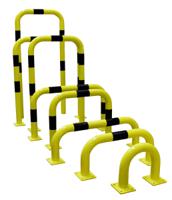 174-5893 RS PRO Black & Yellow Steel Protection Barrier